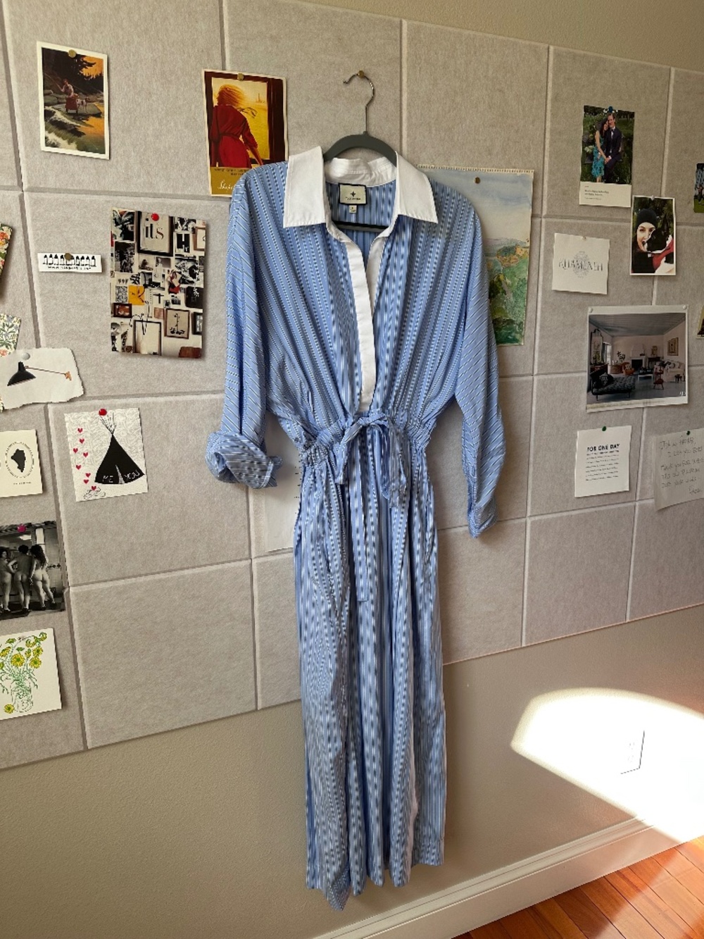 Tuckernuck Blue Shirt dress large